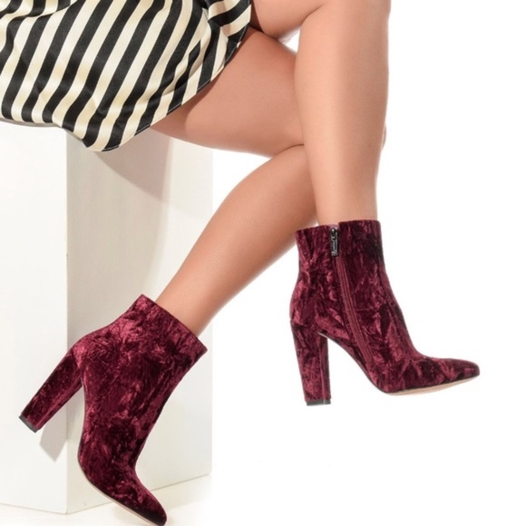 Jessica Simpson Teddi Dress Booties Mauve - Picture 3 of 8